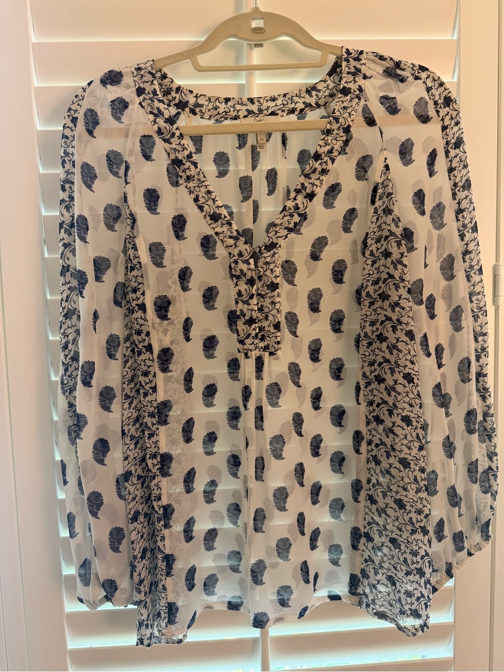 Joie 100% Silk Blouse